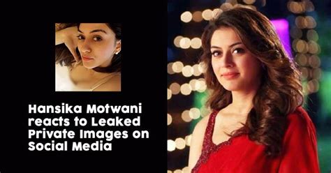 hansika motwani leaked|Hansika Motwani Posts Tweet After Her Leaked。